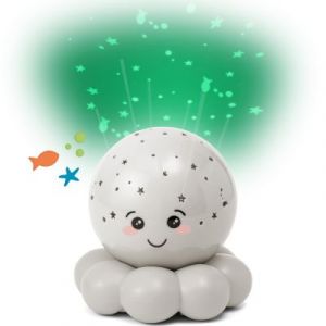 cloud.b Veilleuse Twinkles To Go Octo Gris - Gris