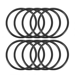 Sourcing map Joint Torique 32mm OD 28mm ID 2mm Largeur Métrique Nitrile Caoutchouc Joint Étanchéité 10Pcs