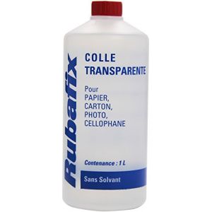 Image de Rubafix 848000 - Bidon de colle transparente, 1 litre