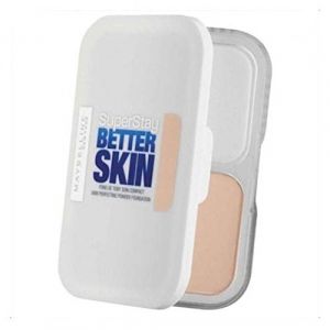 Maybelline Superstay Better Skin Powder Compact Foundation - 005 Light Beige (ST Cosm&eacute;tiques, Neuf) - 9 g