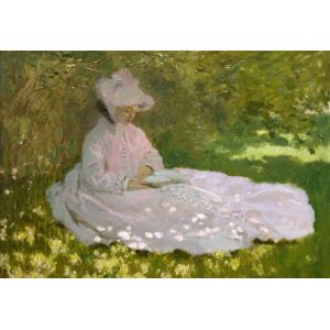 Grafika Puzzle Claude Monet - Springtime, 1872