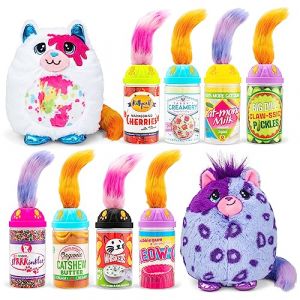 Misfittens Peluche à offrir de chat à collectionner surprise, Basic Fun, 03936, douce, pour filles et garçons, jouets pour jeunes enfants, à partir de 4 ans