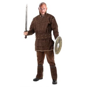 Funidelia | Déguisement Ragnar Lothbrok - Vikings 100% Officielle pour Homme Taille L Vikings, Vikings, Barbare, Nordique - Couleur: Multicolore, Accessoire pour déguisement