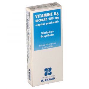 RICHARD FHAL Vitamine B6 250 mg - 20 comprim&eacute;s
