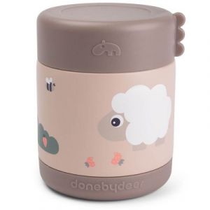 Done by Deer Boîte repas isotherme Tiny farm Rose (300 ml)