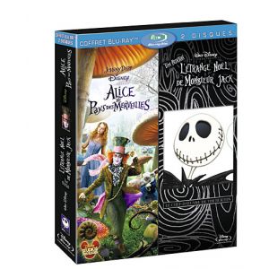 Coffret Alice au Pays des Merveilles + L'Etrange Noël de Monsieur Jack