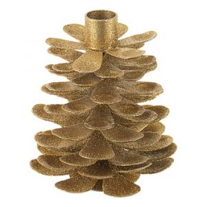 D&eacute;corations de no&euml;l Bizzotto PINEAL Dor&eacute; - Taille Unique