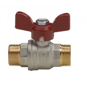 Image de Altech Robinet a tournant spherique, poignee papillon, D 15 x 21, Ref.6365040000