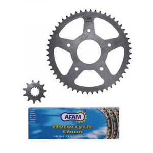 Kit cha&icirc;ne Afam pas 420 11X52 Rieju MRT 11