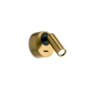 Ideal lux Applique BEAN Laiton 1x3,5W