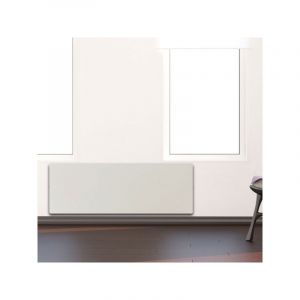 Image de Valderoma Radiateur Plintho 2 000 W horizontal blanc quartz