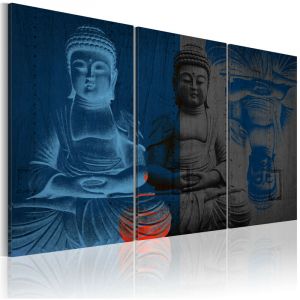 Image de Artgeist Tableau - Bouddha - sculpture - 60x40