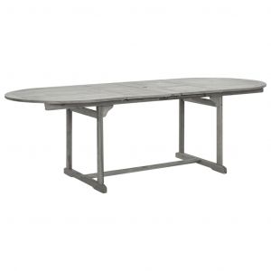 VidaXL Table ¿¿ D?Ner De Jardin (160-240)X100x75cm Bois D'acacia Massif