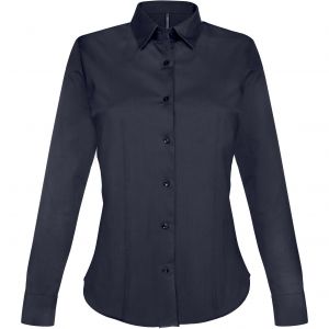 Kariban Chemise femme manches longues coton