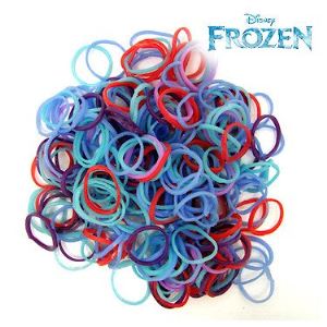 Toyland 200 &eacute;lastiques La Reine des neiges pour bracelets &agrave; tisser Loom