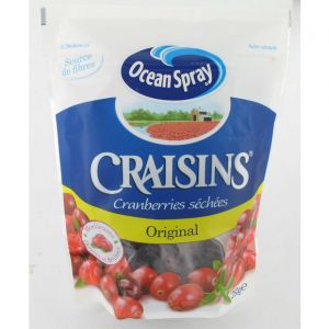 Ocean Spray Craisins, cranberries s&eacute;ch&eacute;es original 250g