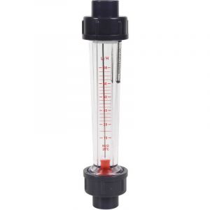 Image de Crystal Filter Débitmètre à ludion - flotteur ABS 10-100L/h - Raccords PVC 20 mm à coller