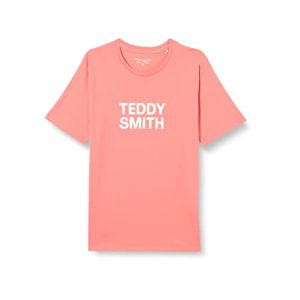 Teddy smith T-Shirt col Rond 100% Coton Homme - TICLASS Basic MC