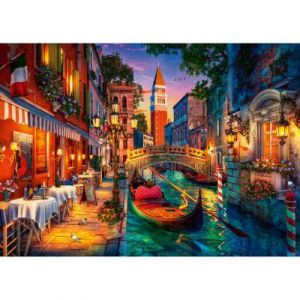 Ravensburger Puzzle 1000 pièces : Croisière sur les canaux à Venise