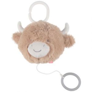 Image de Noukie's Peluche musicale Fluffy en Veloudoux beige