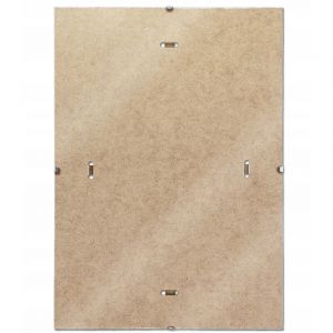 Donau Cadre photo sans cadre 29,7 x 42 cm / A3 / Porte-photo à clip/avec clips/Plexiglas/pour salon, salle à manger, cuisine, poster, puzzle, photos