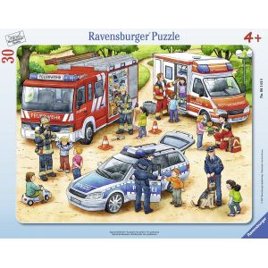 Ravensburger Professions Excitantes - Puzzle 30 pièces cadre