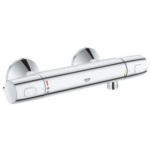 GROHE Mitigeur thermostatique Douche Precision Trend montage mural protection antibr&ucirc;lur
