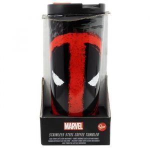 Stor Mug de voyage en acier inoxydable Marvel Deadpool