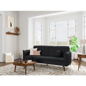 Bestmobilier - Lexie - canapé convertible clic-clac 2 places en velours côtelé