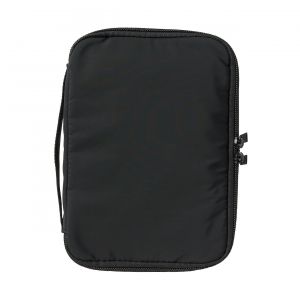 Couverture d'agenda en polyester avec &eacute;tui &agrave; stylo B6