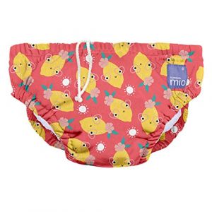 Bambino Mio Couche de natation réutilisable, Citron frétillant - Taille L