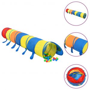 Image de VidaXL Tunnel de jeu pour enfants Multicolore 245 cm Polyester