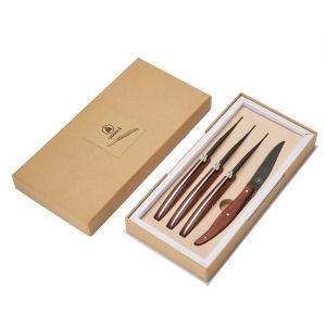 Laguiole Coffret de 4 couteaux &agrave; steak