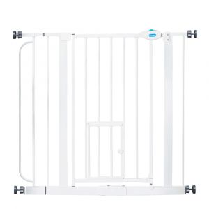 Image de Barrière de sécurité Carlson Pet Gate avec chatière - hauteur : 76,2 cm, largeur : de 73,66 à 92,71 cm