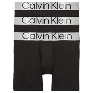 Calvin Klein Boxer Homme Lot De 3 Coton Stretch, Noir