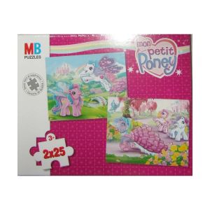 Image de Mb puzzle Puzzle Mon Petit Poney 2 x 25 pièces