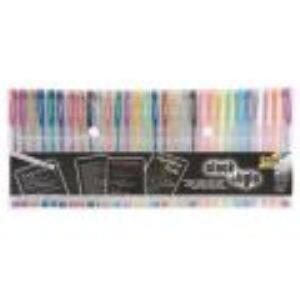 Image de Folia 30 stylos roller encre gel assorties (1 mm)