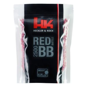 Heckler & Koch Billes Airsoft Premium Red Battle 0.25 g 2500 pcs