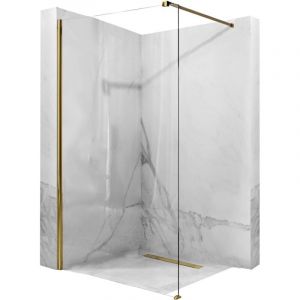 Réa Paroi de douche aero gold 110 walk in