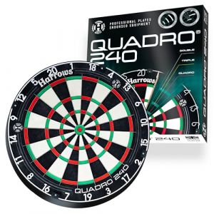 Harrows Cible Traditionnelle Quadro 240 Dartboard