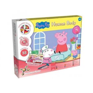 Science4you Peppa Pig Le Corps Humain - Livre Multilingue, Apprentissage Éducatif Pour Enfants