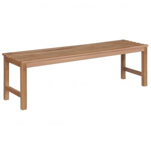 VidaXL Banc de jardin 150 cm Teck solide
