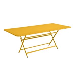 Image de Fermob Table pliante Caractère / 90 x 190 cm - 8 à 10 personnes miel en métal