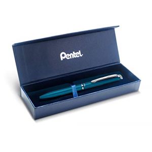 Pentel Stylo Roller À Encre Gel Energel Hi-class Bleu Clair