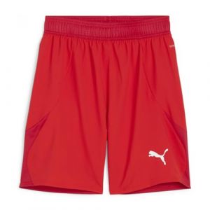 Puma TeamFINAL Shorts, Short tissé Adultes Unisexes Red White-Fast Red, 705743