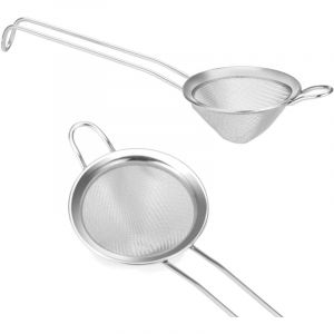 Hendi Passoire à cocktail, conique, tamis de bar, outil de cuisine, maille fine, 75x220mm, acier inoxydable