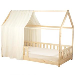 Sevira Kids Ciel de lit cabane gaze coton jeanne