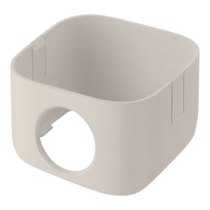 Zwilling FRESH & SAVE CUBE Cover pour boîte de conservation taille S, protection maximale des aliments sensibles à la lumière, indicateur de niveau, plastique sans BPA, couleur ivoire
