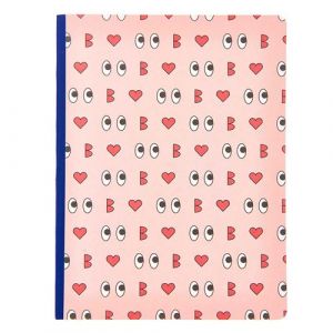 Rico Design Carnet emoji bisous 128 pages - 14,5 x 19 cm