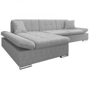 Canapé d'angle Comfivo 152, Poso 110, Fonction de couchage, Boîte de literie, 278x161x76cm - Poso 110
